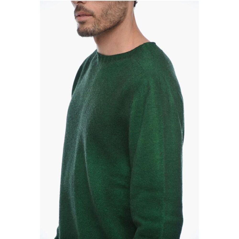 Altea Crew Neck Cashmere Blend Men's Sweater - Picture 3 of 4